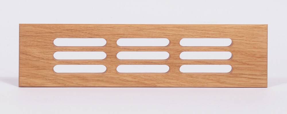 grille de ventilation en bois 300*80 mm