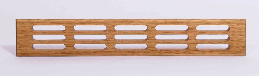 grille de ventilation en bois 350*60 mm