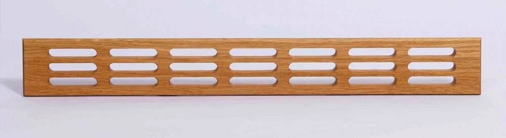 grille de ventilation en bois 450*60 mm