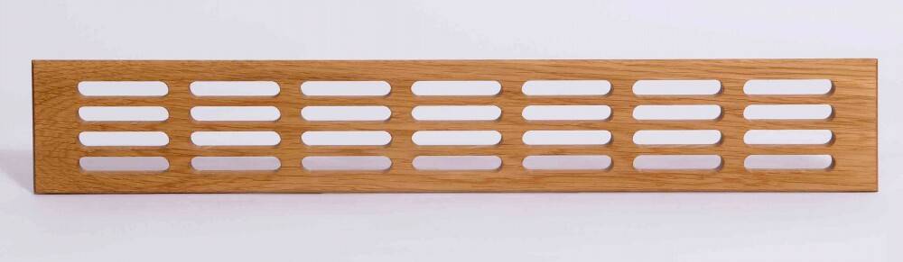 grille de ventilation en bois 490*80 mm