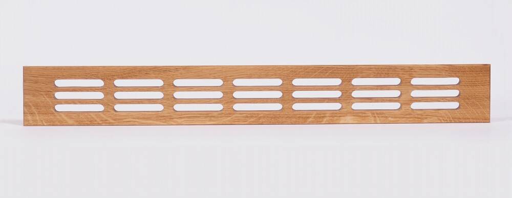 grille de ventilation en bois 600*80 mm