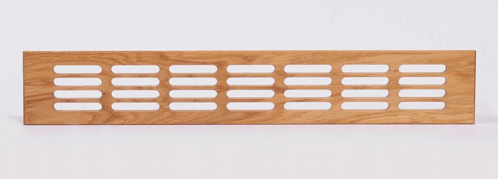 grille de ventilation en bois 600*100 mm